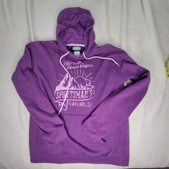 Sportsman's warehouse purple hoodie pullover medium womens - Picture 1 of 5
